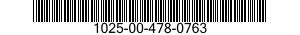 1025-00-478-0763  1025004780763 004780763