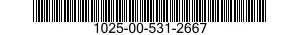 1025-00-531-2667  1025005312667 005312667