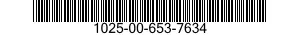 1025-00-653-7634  1025006537634 006537634