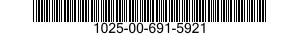 1025-00-691-5921  1025006915921 006915921
