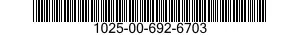 1025-00-692-6703  1025006926703 006926703