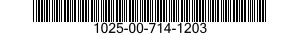 1025-00-714-1203  1025007141203 007141203