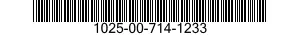 1025-00-714-1233  1025007141233 007141233