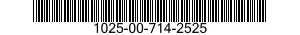 1025-00-714-2525  1025007142525 007142525