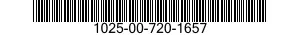 1025-00-720-1657  1025007201657 007201657