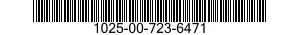 1025-00-723-6471  1025007236471 007236471