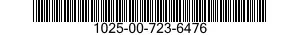 1025-00-723-6476  1025007236476 007236476