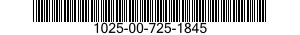 1025-00-725-1845  1025007251845 007251845