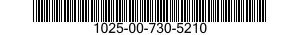 1025-00-730-5210  1025007305210 007305210