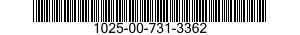 1025-00-731-3362  1025007313362 007313362