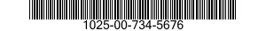 1025-00-734-5676  1025007345676 007345676