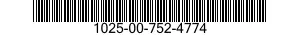1025-00-752-4774  1025007524774 007524774