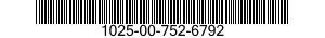 1025-00-752-6792  1025007526792 007526792
