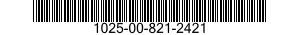 1025-00-821-2421 INSERT,VALVE ASSEMBLY 1025008212421 008212421
