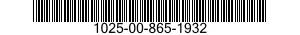 1025-00-865-1932  1025008651932 008651932