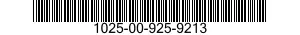 1025-00-925-9213  1025009259213 009259213