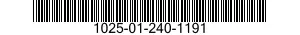 1025-01-240-1191  1025012401191 012401191