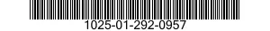 1025-01-292-0957 FOLLOWER,CARTRIDGE 1025012920957 012920957
