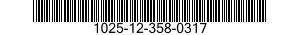 1025-12-358-0317 RING ASSEMBLY,TURRET ROTATION 1025123580317 123580317