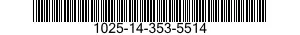 1025-14-353-5514 TUBE,CANNON 1025143535514 143535514