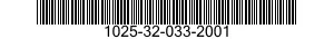 1025-32-033-2001 CABLE ASSEMBLY 1025320332001 320332001