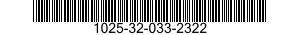 1025-32-033-2322 SEAL,FLOATING PISTO 1025320332322 320332322
