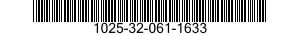 1025-32-061-1633 MOULDED PART 1025320611633 320611633
