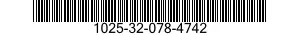 1025-32-078-4742 ROLLER,SENSOR 1025320784742 320784742