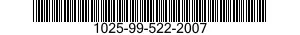 1025-99-522-2007  1025995222007 995222007