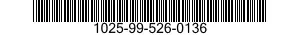 1025-99-526-0136  1025995260136 995260136