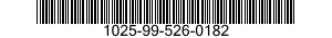 1025-99-526-0182  1025995260182 995260182