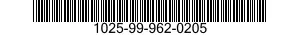 1025-99-962-0205  1025999620205 999620205