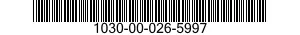 1030-00-026-5997 GAS EJECTOR 1030000265997 000265997