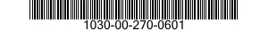 1030-00-270-0601  1030002700601 002700601