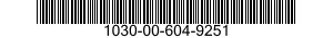 1030-00-604-9251  1030006049251 006049251