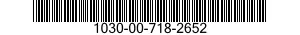 1030-00-718-2652  1030007182652 007182652