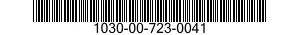 1030-00-723-0041  1030007230041 007230041