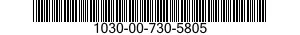 1030-00-730-5805  1030007305805 007305805