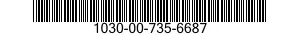 1030-00-735-6687  1030007356687 007356687