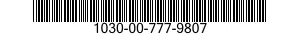 1030-00-777-9807  1030007779807 007779807