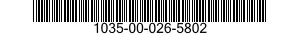 1035-00-026-5802  1035000265802 000265802