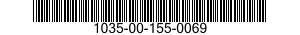 1035-00-155-0069 SHAFT,BREECHBLOCK OPERATING LEVER 1035001550069 001550069