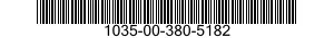 1035-00-380-5182  1035003805182 003805182
