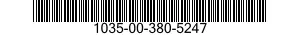 1035-00-380-5247  1035003805247 003805247