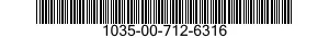 1035-00-712-6316  1035007126316 007126316