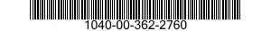 1040-00-362-2760  1040003622760 003622760
