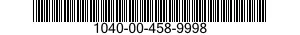 1040-00-458-9998  1040004589998 004589998