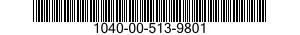 1040-00-513-9801  1040005139801 005139801