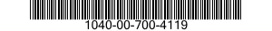1040-00-700-4119  1040007004119 007004119