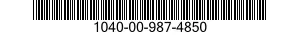 1040-00-987-4850 END CAP,HOUSING 1040009874850 009874850